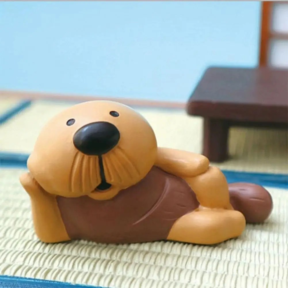 

Cute Dollhouse Miniature Cartoon Sea Lion Simulation Model Doll Ornament Crafts Prop Kids Gift