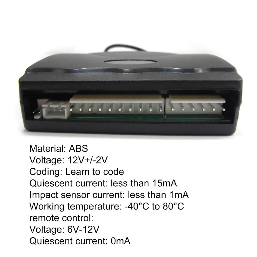 

802B-8152 Universal Anti-theft One-Way Remote Control Car Vehicle Burglar Alarm System Car Accessories Supplies Goods