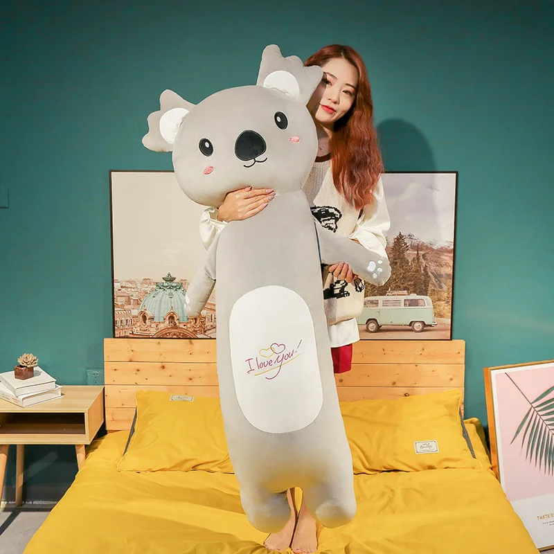 

1PC 70/90/110CM Cute Husky Plush Toy Soft Animal Mouse Long Pillow Lovely Christmas Gifts For Kids Kawaii Valentine Present