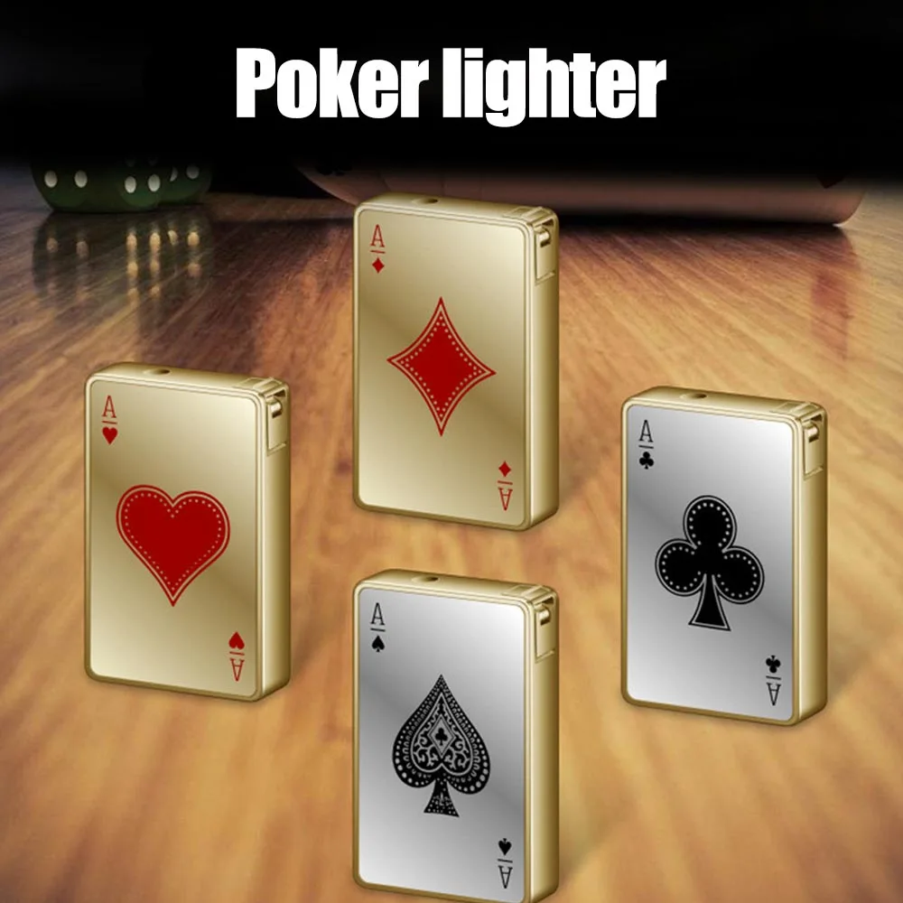 

Creative Gas Lighters Butane Lighter Refillable Jet Torch Flame Poker Lighter Metal Lighters Ignition tool Funny Toys For Men