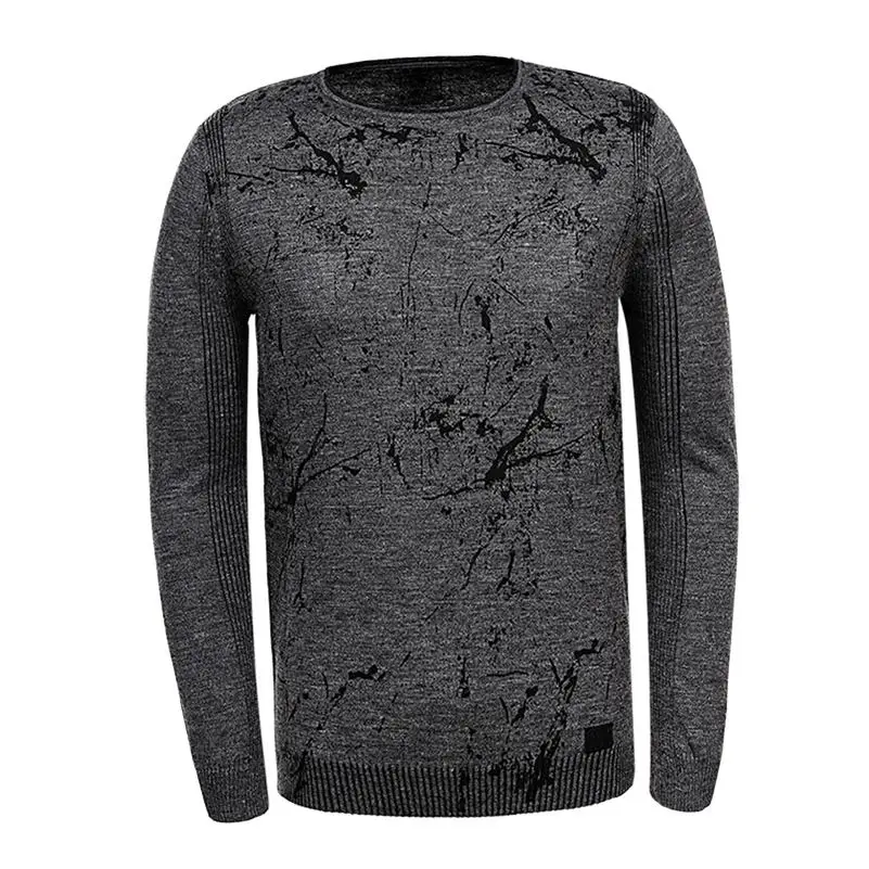 GLO-STORY мужские повседневные Пуловеры 2020 Свитера с круглым вырезом свитера MMY-6863 |