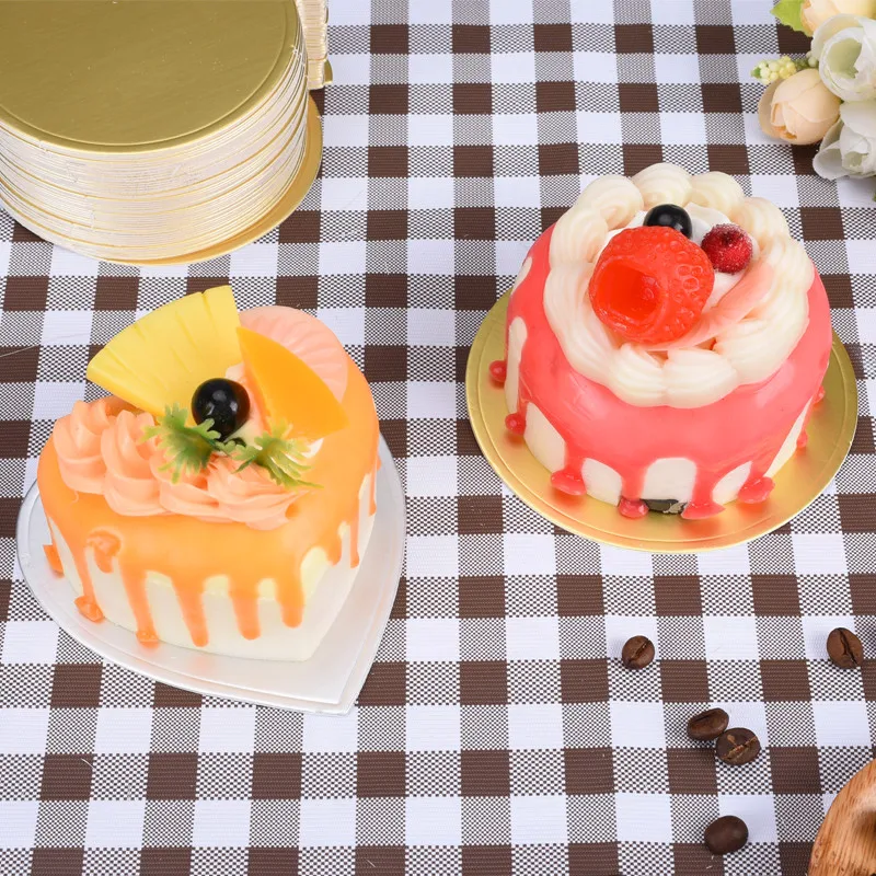 Коврик для мусса золотисто-серебристый 100 шт./компл. |