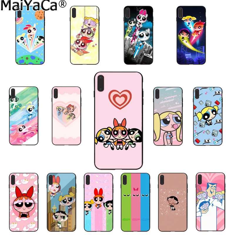 MaiYaCa буфами на рукавах мощности для девочек &quotсделай сам&quot samsung S4 S5 S6 S7 S8 S9 S10 плюс