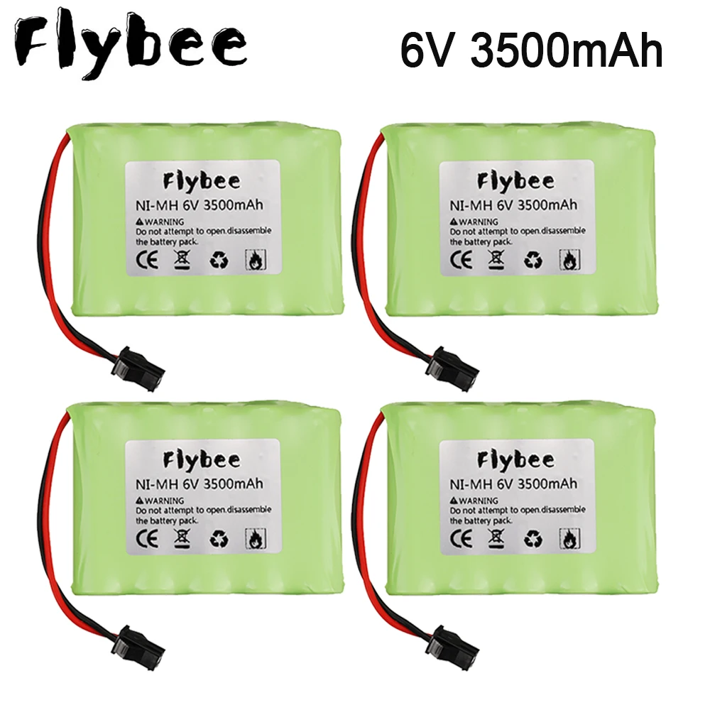 6v батарея 3000 мач обновления 3500 ма