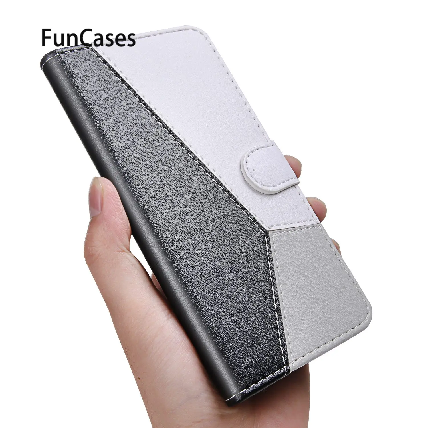 Чехлы из ТПУ для телефона Motorola G7 простой чехол Кошелек искусственной кожи Moto Plus E6