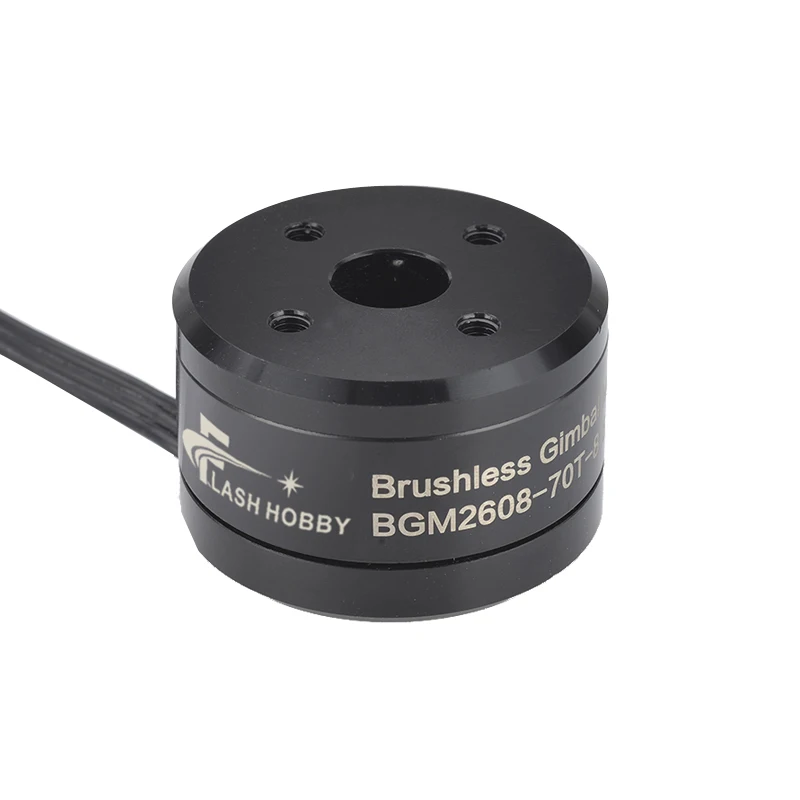 1шт. Бесколлекторный мотор Flash hobby 12N14P 2608-70T с кольцом передач BGM2608 и пустым валом 8,5 мм для камеры GoPro.