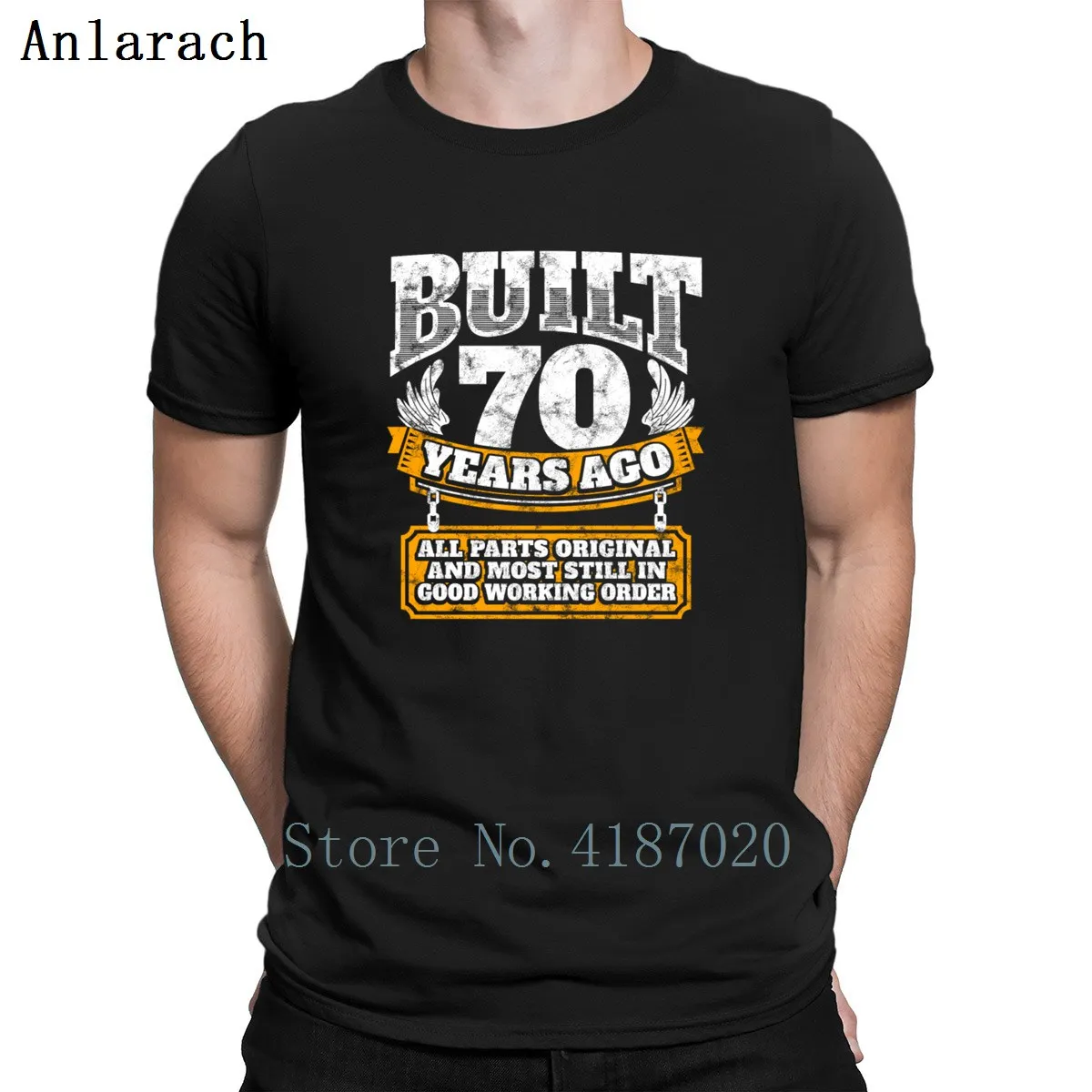 70 лет назад подарок на день рождения идея футболка кавайный Топ в стиле хип-хоп