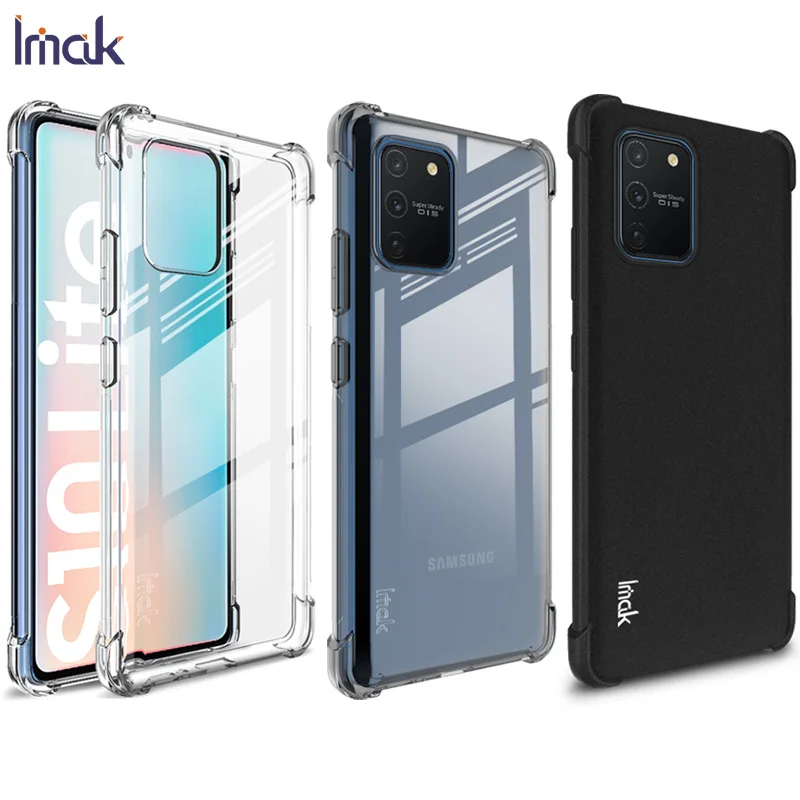 

Case for Samsung Galaxy S10 Lite IMAK Shockproof Conners Airbags Soft TPU Back Cover for Samsung A91 M80s Casing