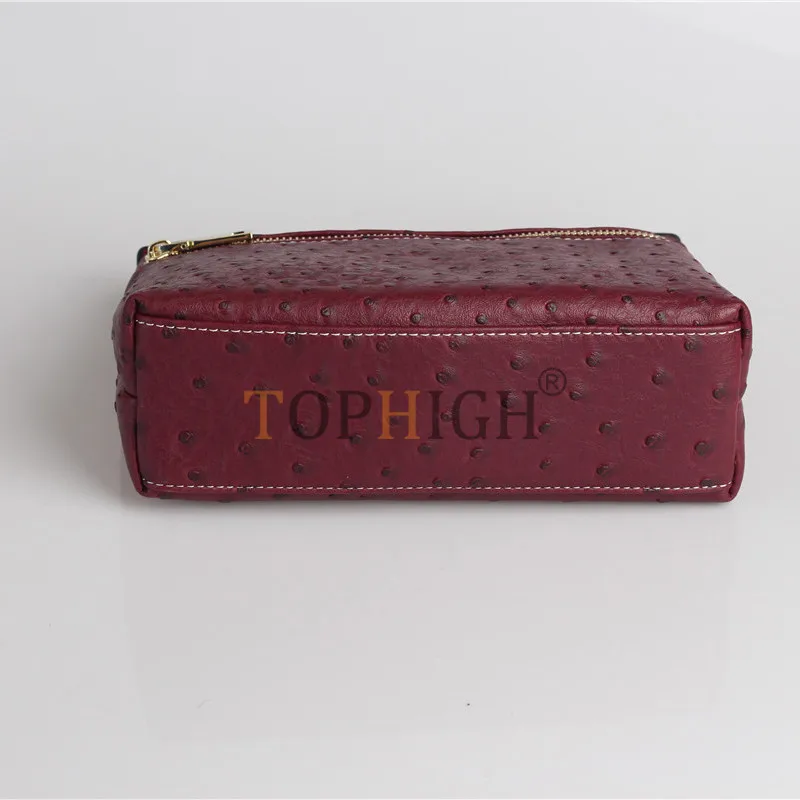 Сумка TOPHIGH из воловьей кожи натуральная с тиснением|Сумки ручками| |