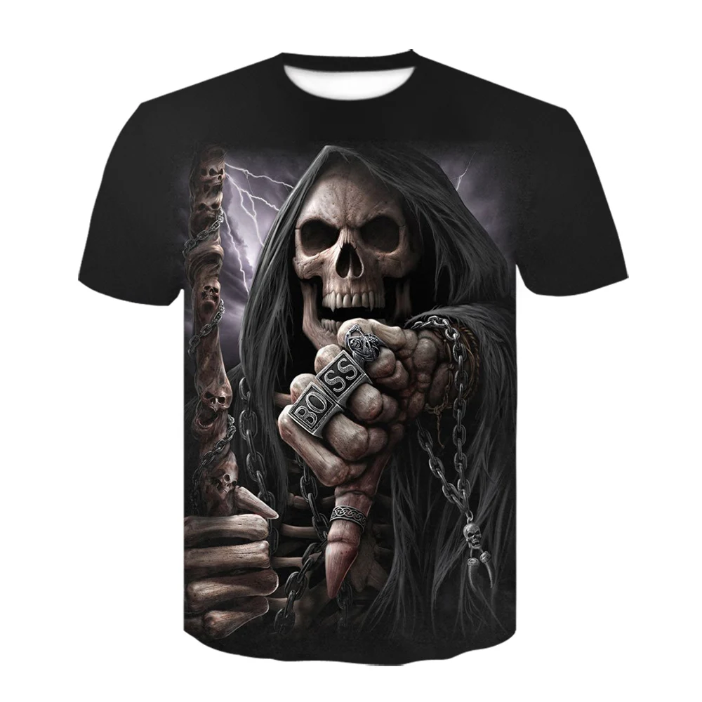 

New hot selling movie 3D printing T-shirt men's women's fashion casual short-sleeved T-shirt IT clown funny anime T-shirt with b
