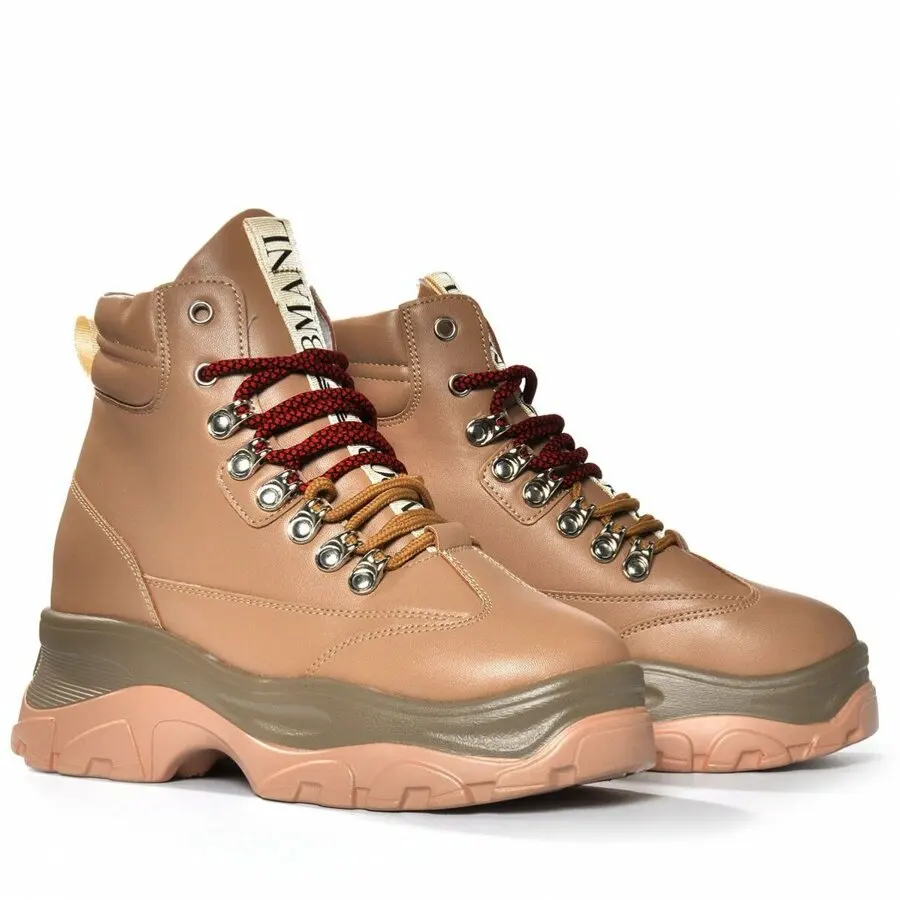 

Sneakers Women Mink Shoes Women Beige Sport Shoes Vzn19-071K
