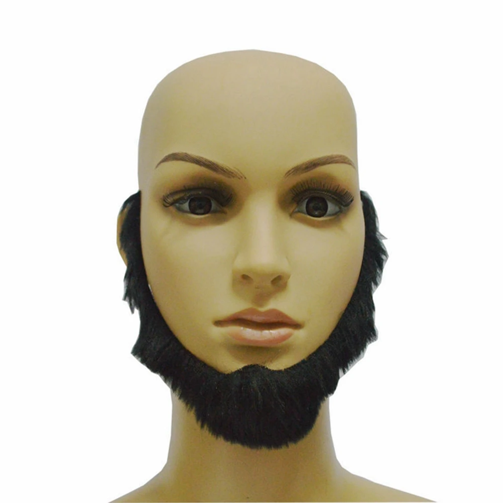 Molezu Хэллоуин смешные усы три вида Цвет Для мужчин Выходные туфли на выпускной