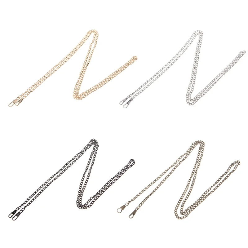 

Purse Bag Strap Cross body Replacement DIY Shoulder Handbag Handle Metal Chain