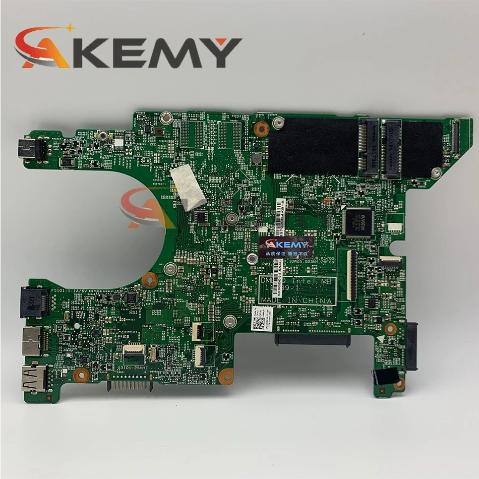 Оригинальная материнская плата для ноутбука DELL Inspiron 14Z 5423 I5-3317U SR0N8 CN-0MRRJR 0MRRJR DMB40