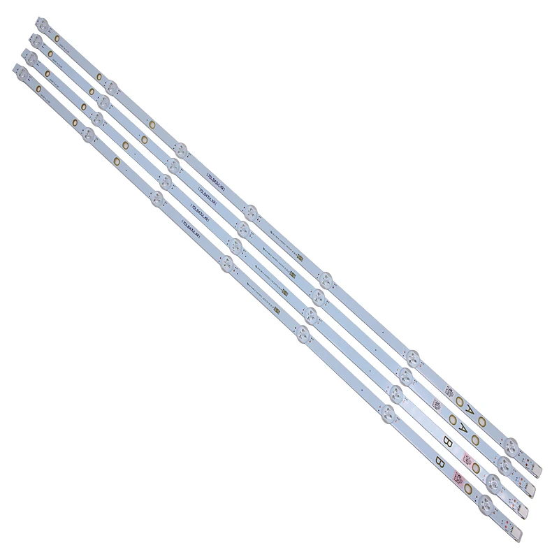 Новый 4 шт./компл. 7 светодиодный 805 мм подсветка полосы для Vestel 17DB43H P43d300 LB43007 17DLB43VLXR1