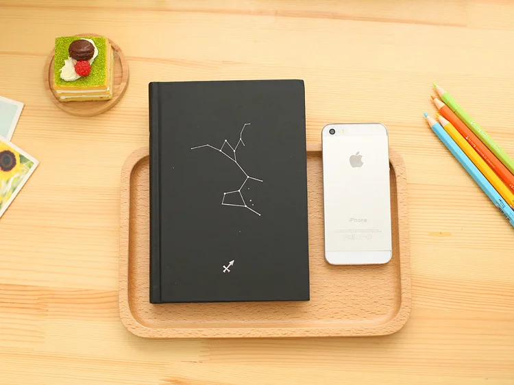 Классный винтажный Дневник со знаками Зодиака блокнот 96 листов для творческих