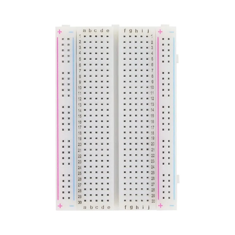 

Новинка 1 шт. 400 точек привязки макетная плата PCB без пайки универсальная мини-тестовая печатная плата DIY Хлеб плата для шины тестовая печатна...