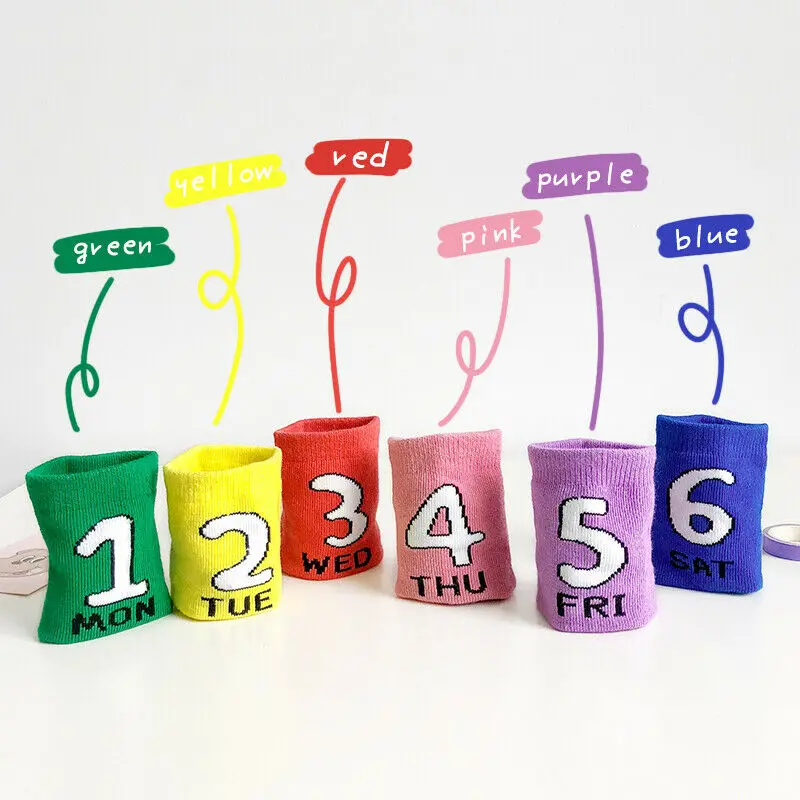 Brand New Child Socks1 Pairs Children's Girls Boys Letter Socks Kids Sizes Colorful Cotton 100 Percent Autumn Fashion Hot 2019 | Детская