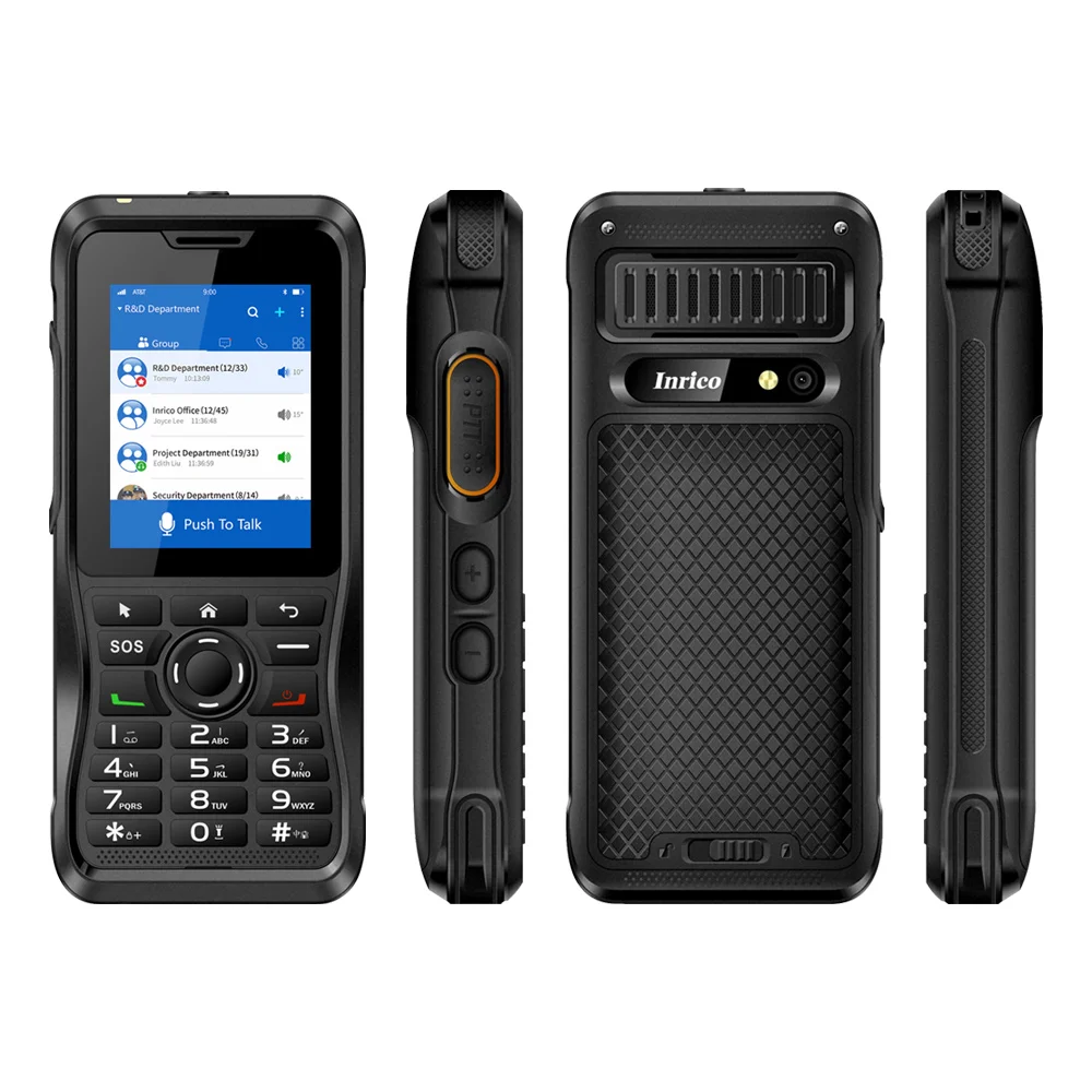 Inrico T310 Zello walkie talkie app Network radio telephone transmitter camera NFC GPS Touch Screen smart phone video intercom