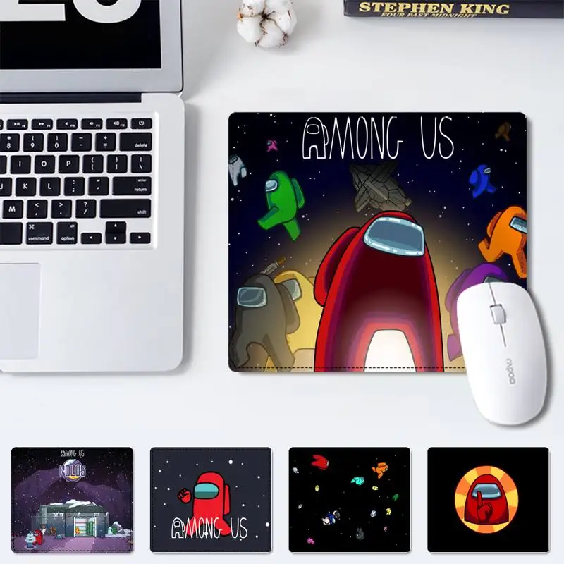 

Wholesale Among Us Mouse Pad Small Size Rubber Mouse Pad Gaming Player Desktop Pad Computer Laptop Mouse Pad