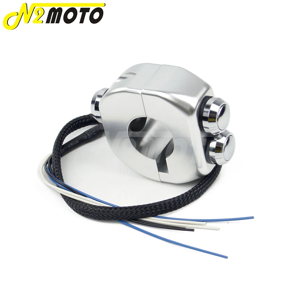 Мотоцикл универсальный кнопочный переключатель на руль 22 мм 25 1 дюйм 7/8 дюйма для