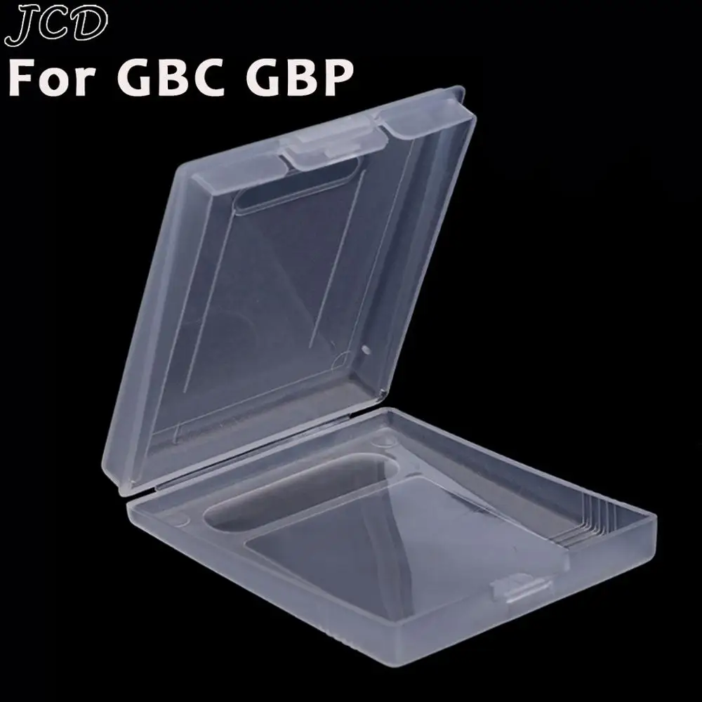 JCD 20 шт. прозрачный пластиковый чехол с картриджем для игровых карт пылезащитный