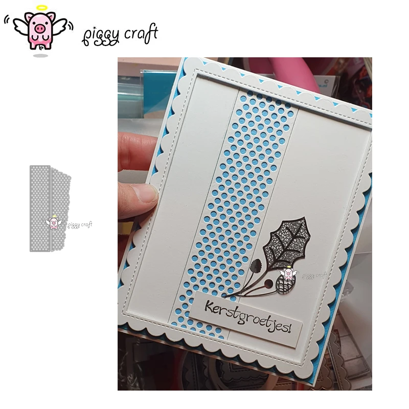 Свинья для рукоделия металлический Трафаретный вырубной штамп кроя поделочная