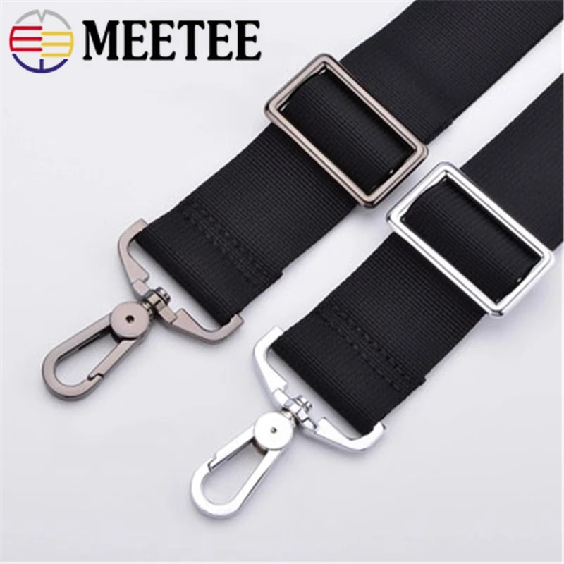 Сменные сумки Meetee 2/10 шт. 32 мм металлические пряжки для багажа Вертлюг пусковой