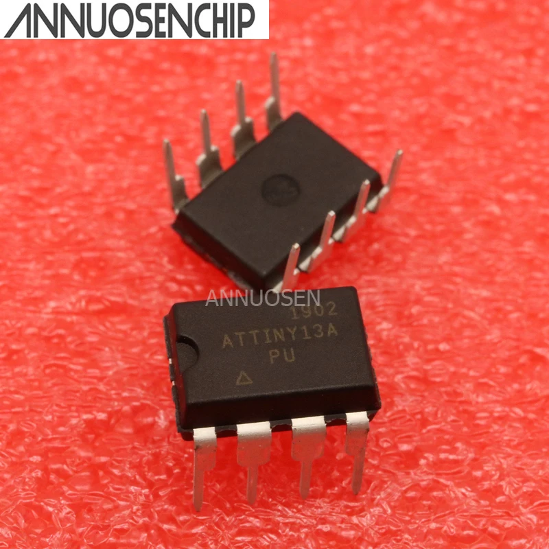 500 шт. ATTINY13A PU DIP DIP8 ATTINY13 Бесплатная доставка|Интегральные схемы| |