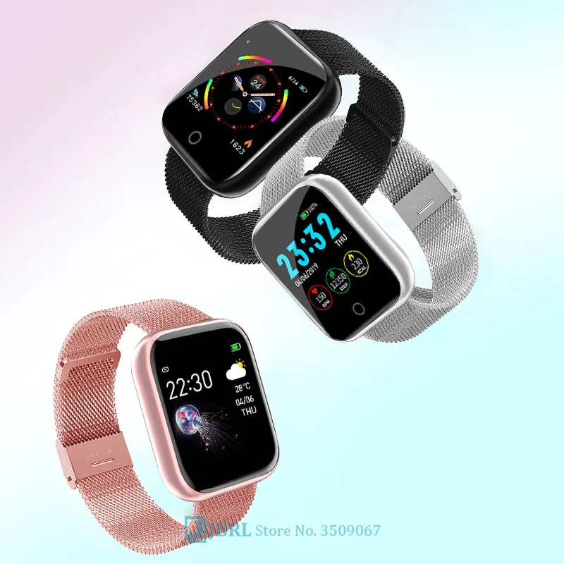 Новые Модные Смарт-часы для женщин SMen martwatch Android IOS электронные смарт-часы Wach