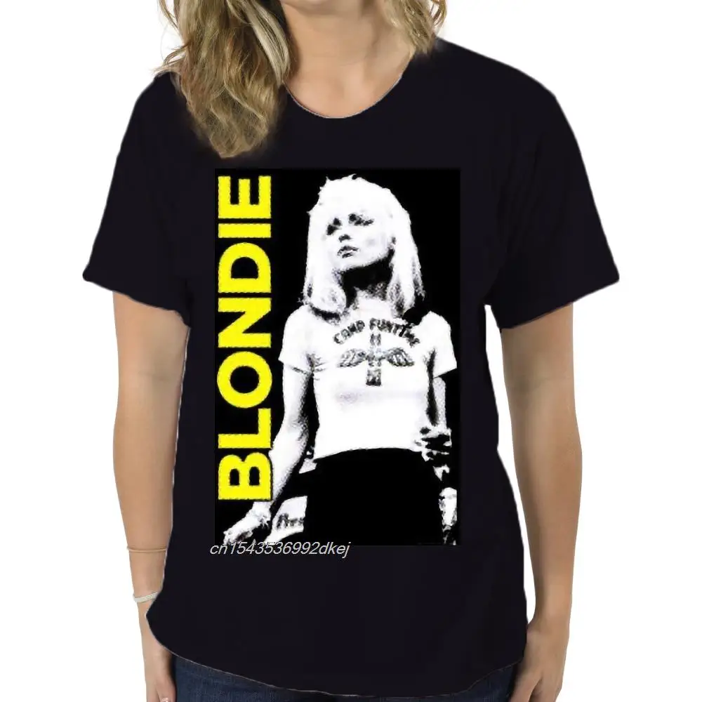 

Men T Shirt Blondie Vintage Tee Shirt Tshirts Women T-Shirt