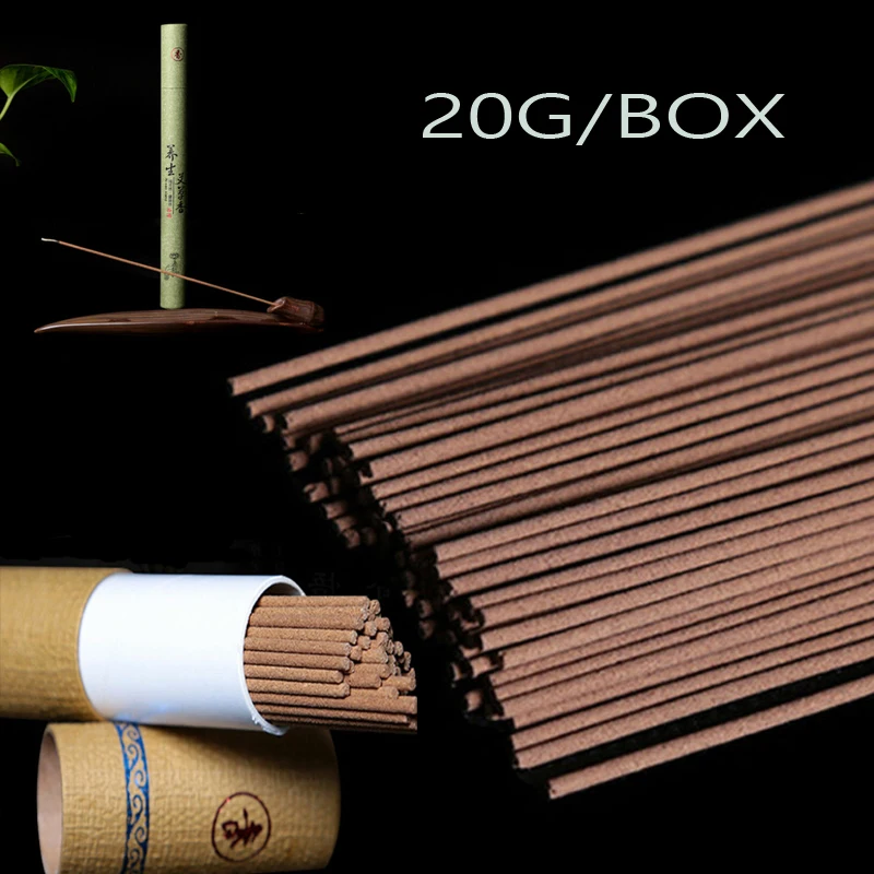 

20 g/Box Indoor Ceremony Buddha Incense Natural Sandalwood Incense Summer Sleep Essential Home Fragrance Incense Stick Outdoor