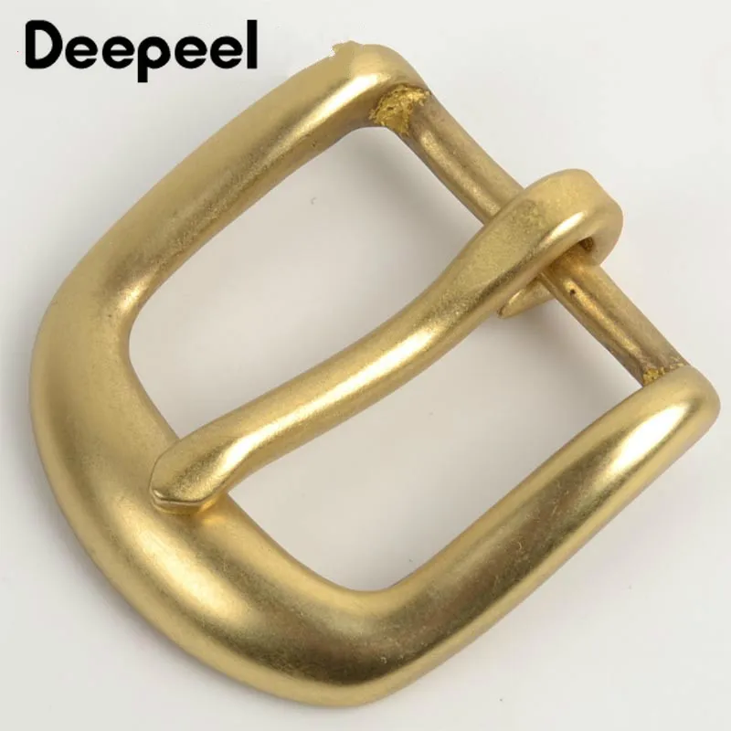 Модная прочная латунная пряжка Deepeel для ремня женщин и мужчин металлическая