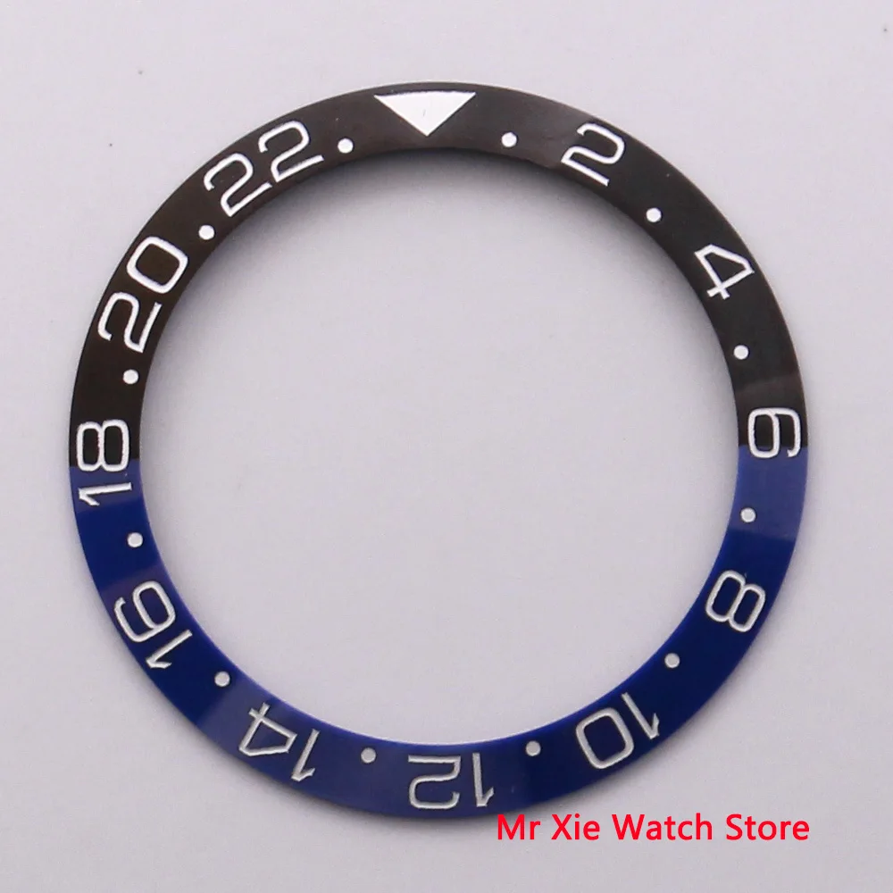 38mm Titanium Ceramic bezel ring two-tone fit 40mm automatic GMT watches | Наручные часы