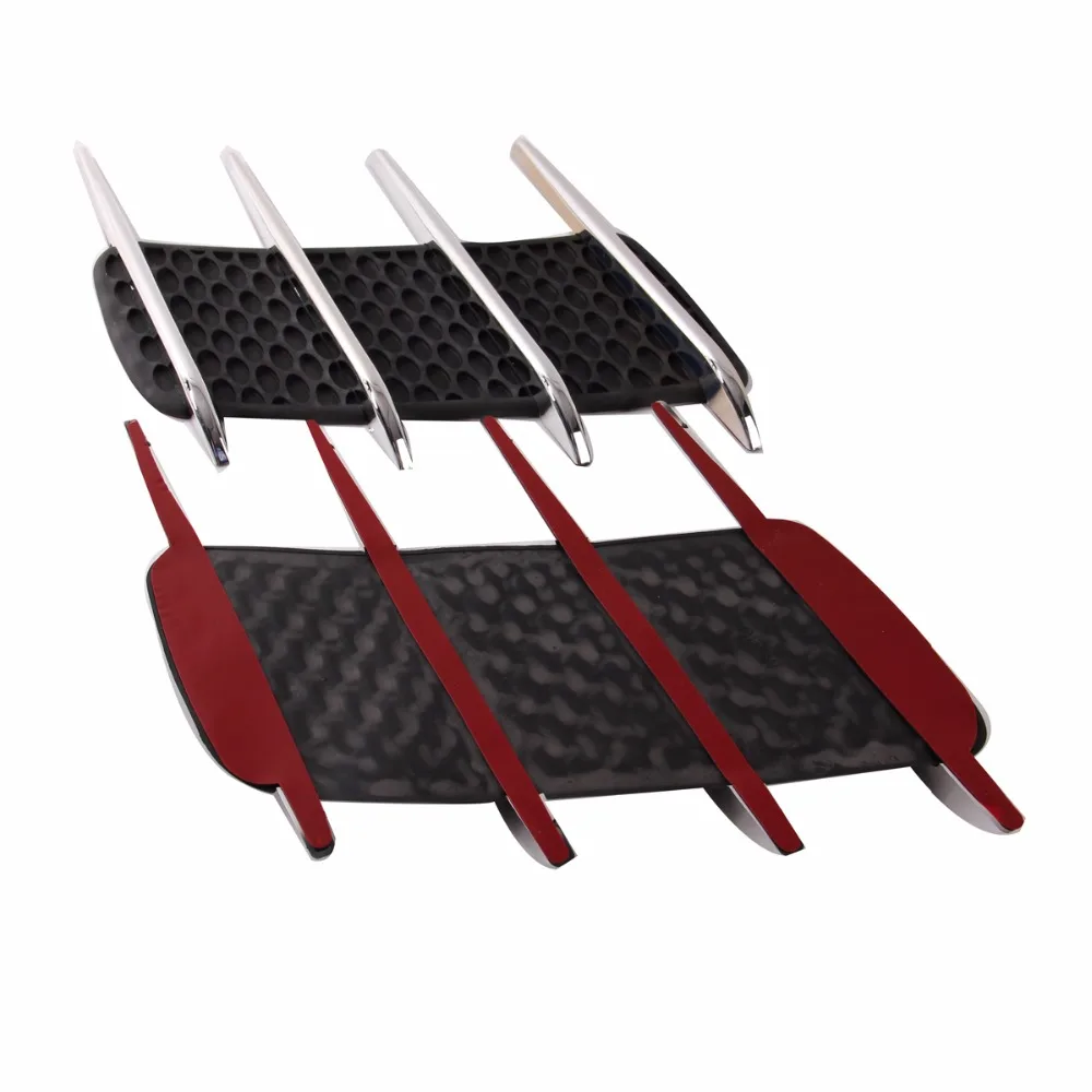 Решетки POSSBAY в виде черной акулы автомобильная наклейка воздуховод