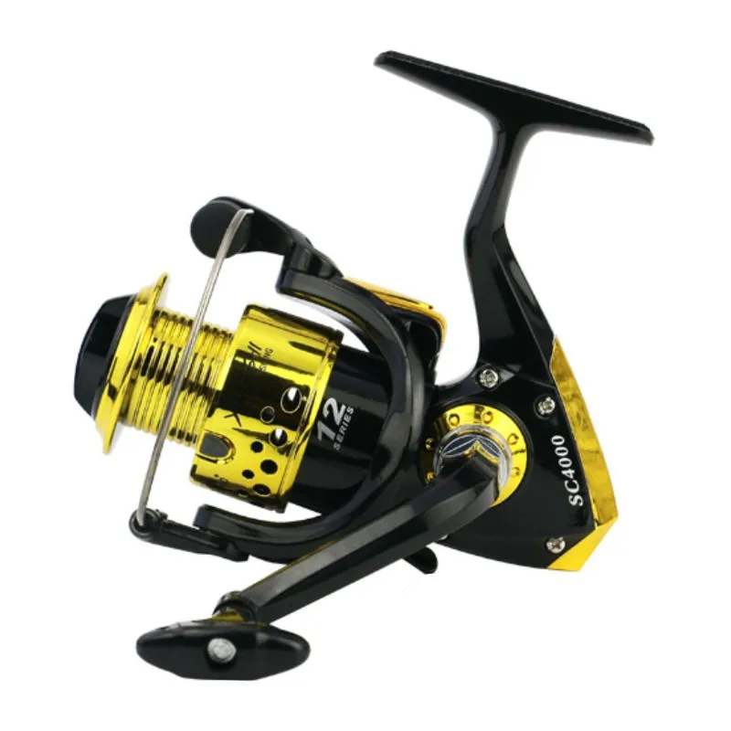 

2020 Brand Sc1000-7000 Black Gold Series Plastic Plating 12bb Left/Right Hand Fishing Reel