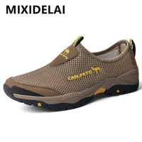 summer mesh shoes men sneakers plus size lightweight breathable walking footwear 2020 new slip on comfortable casual mens shoes
