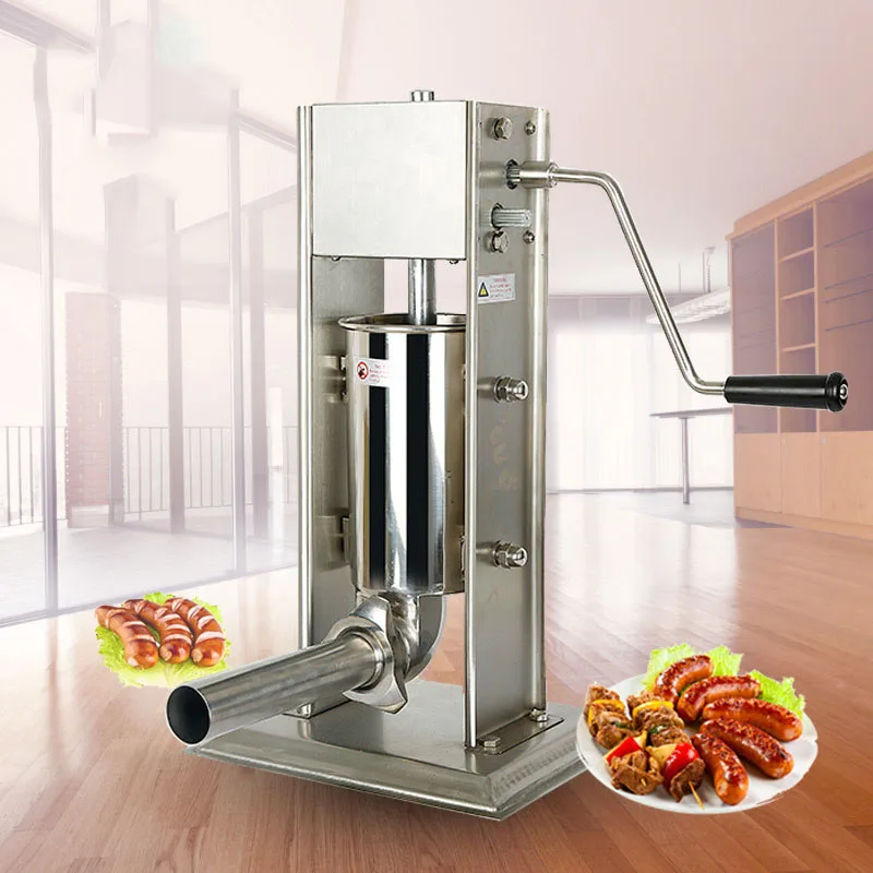 Ручная машина для наполнения сосисок шприц из нержавеющей стали инструменты