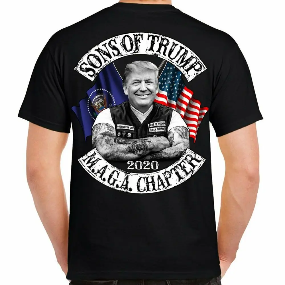 

Sons of Trump T-Shirt Man 2019 New Print T Shirt Mens Short Sleeve Hot Band T Shirts