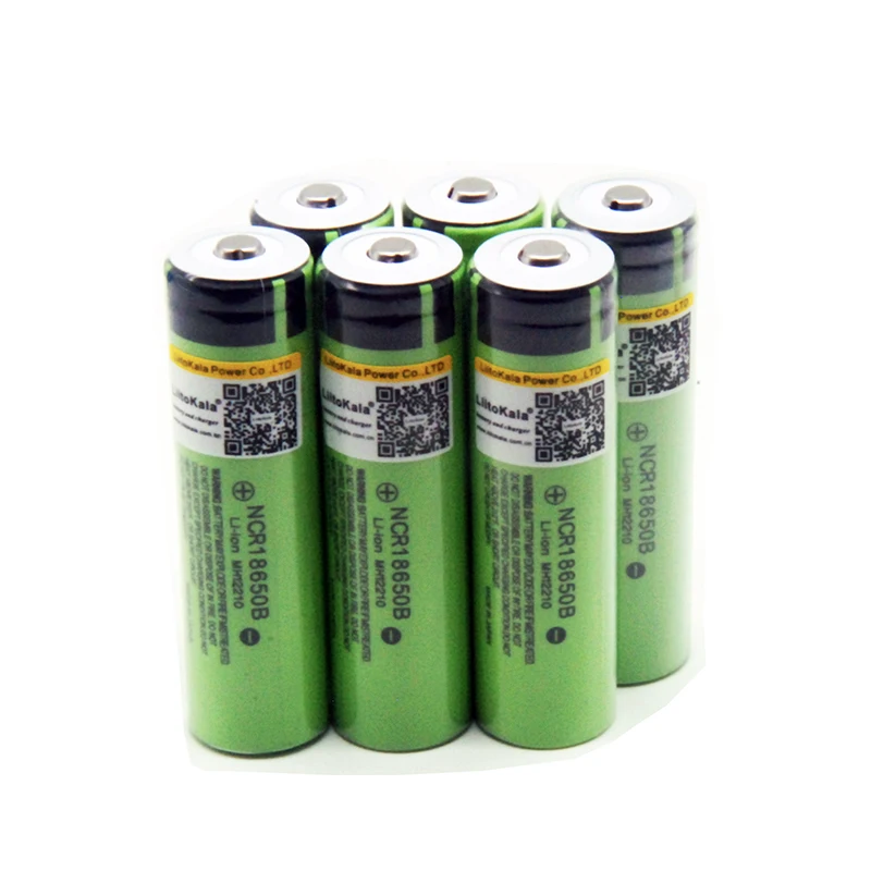 

Hot 5PCS LiitoKala 100% Original 3.7V NCR18650B 18650 3400 3400mAh Rechargeable Batteries For Power Bank/Flashlight