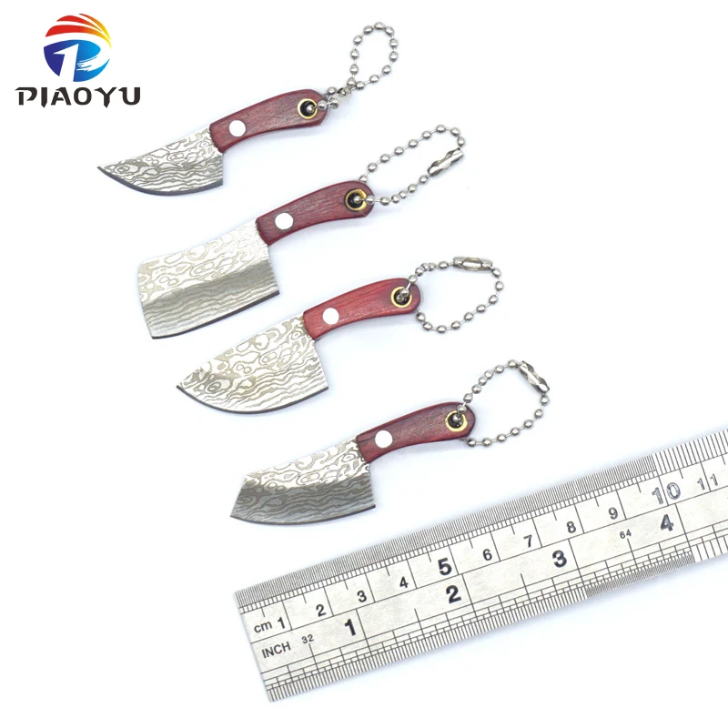 Мини Брелок нож Портативный для повседневного использования с кожаный чехол