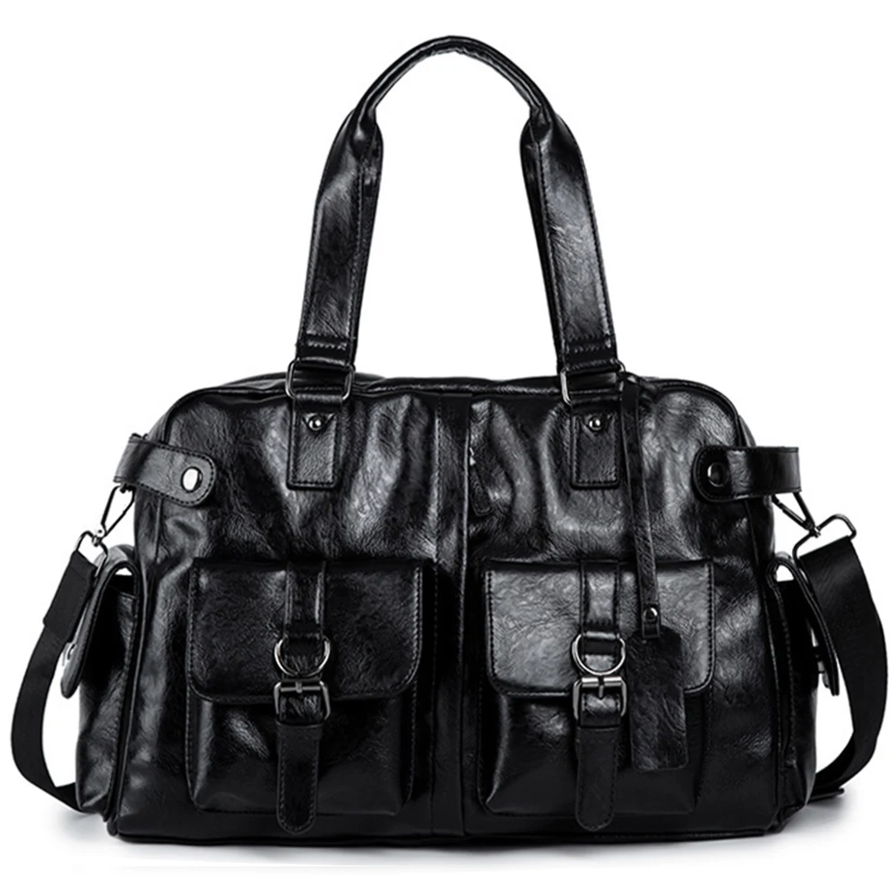 

Men Luxury Brand Briefcase Classic Style Handbags For A4 Document 2021 Men's Bussiness Shoulder Bag Male Vintage Portable Laptop