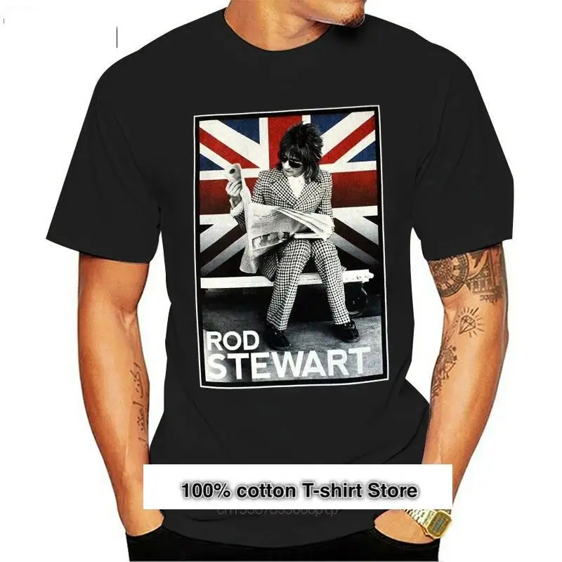 

Camiseta negra с принтом Jack Tour для мужчин и женщин, camisa de gran tamaolo с принтом Rod Steady, 2014