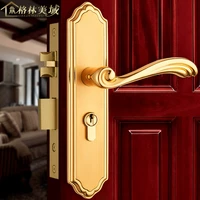 european style copper interior door lock gold bedroom door lock door lock antique copper door lock