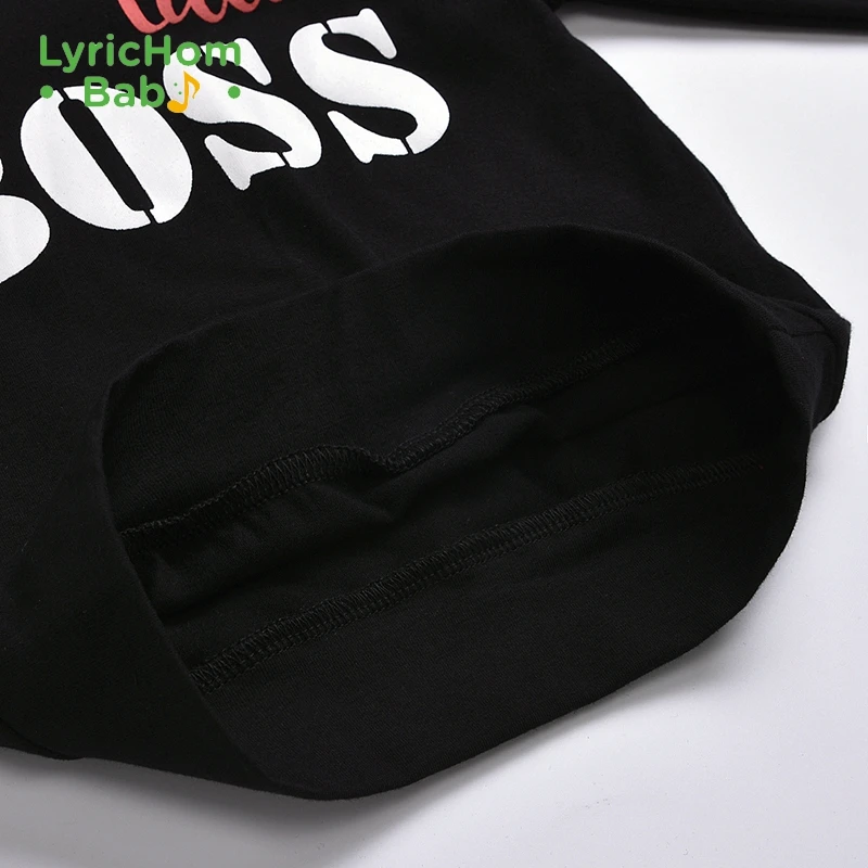 

LyricHom Baby Printed Letters Baby Boy Clothes Set Fashion Long Sleeve Hoodies Kid Clothes Toddler Winter Baby Clothes Set