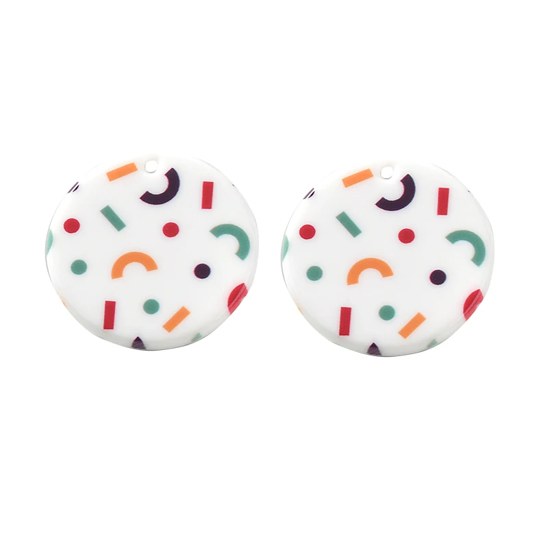 Ins геометрический принт окрашивание детский сад акриловые круглые висячие