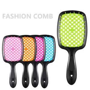 1 шт. расческа Для женщин влажные Расческа Щетка для волос профессиональная щетка для волос Массажная расческа для волос, парикмахерские инструменты для создания объема
