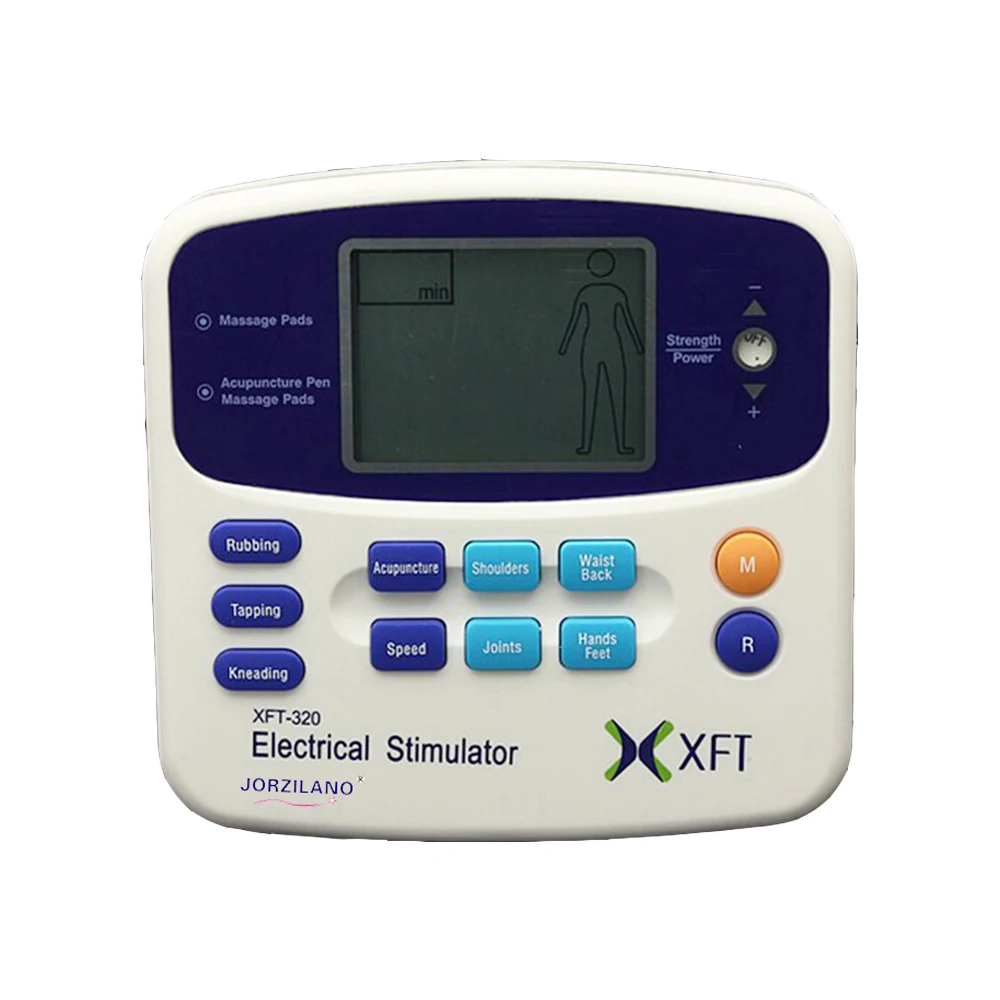 

Dual Tens Machine Digital Low Frequency Therapeutic Electrical Muscle Stimulator Tens Massager With LCD Screen acupuncture pen