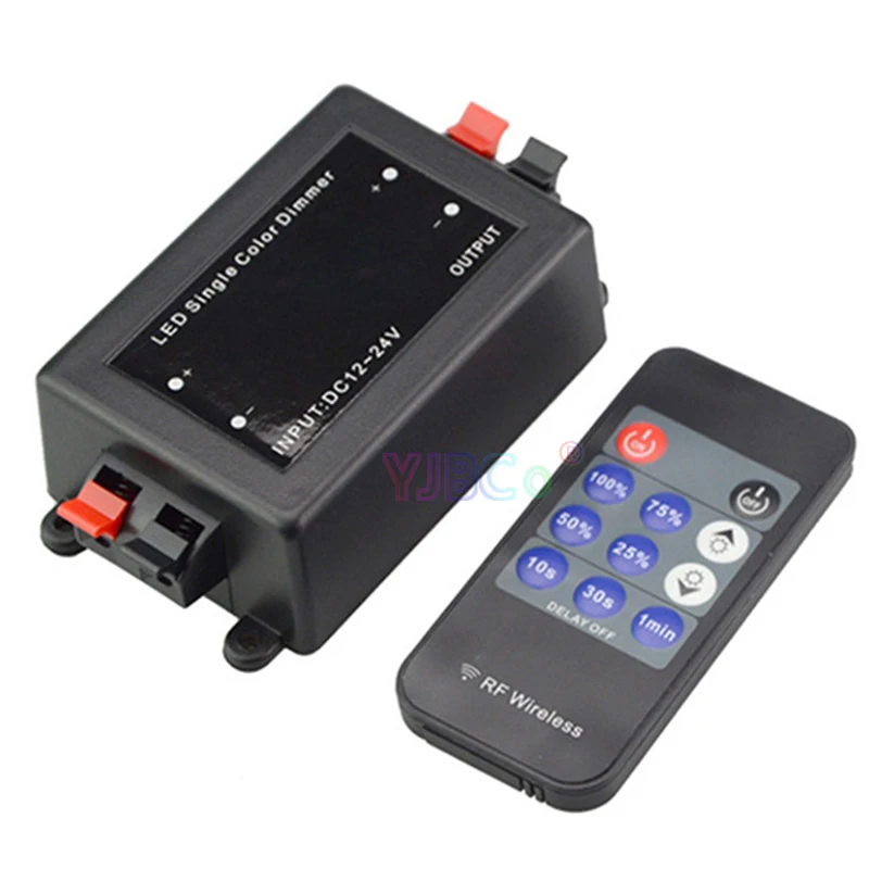 DC12V 24V мини 11key RF беспроводной пульт дистанционного управления с регулятором
