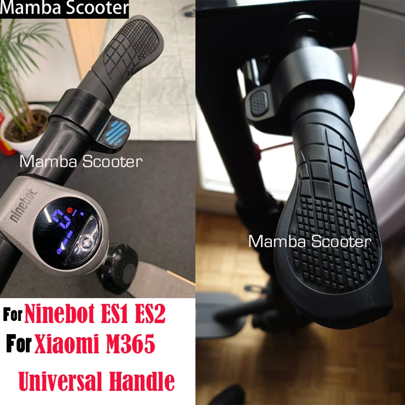 Рукоятки для Xiaomi Mijia M365 Ninebot ES1 ES2, электрические рукоятки для самоката, фиксированная шестерня, нескользящая резина для замены скейтборда